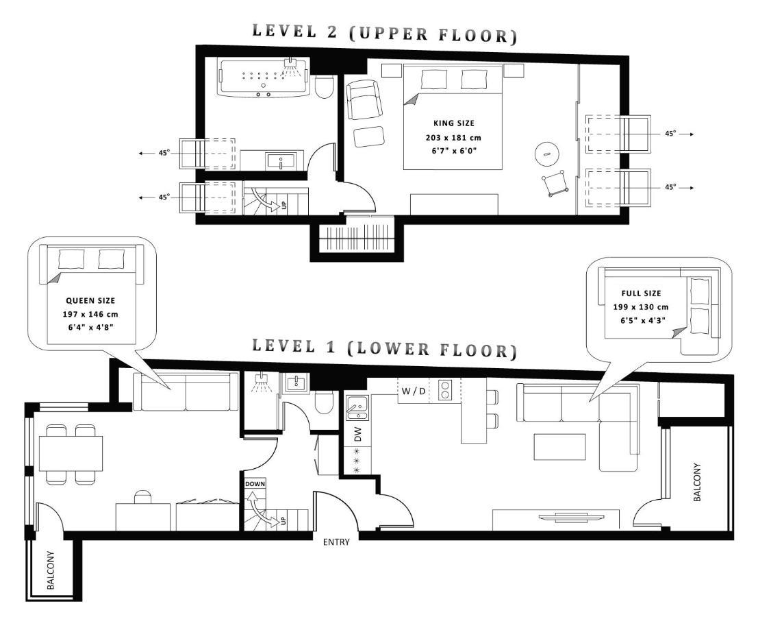 Unique Luxurious Jacuzzi Penthouse Duplex In City Center! 2 Baths! Free Parking! Sofia Esterno foto